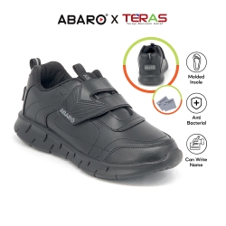 ABARO X TERAS 2808N Black School Shoes Ultra Light EVA  Name Your Shoes Unisex 